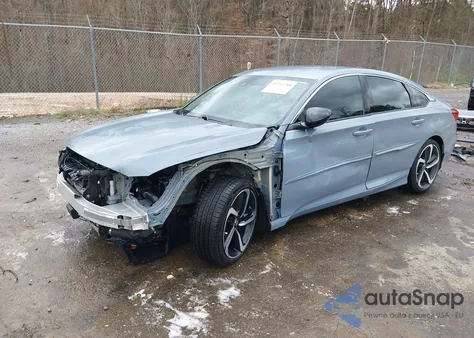 2021 Honda Accord Sport Special Edition из США, поврежденный, VIN 1HGCV1F41MA024369